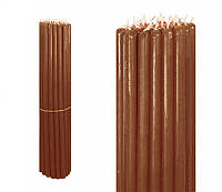 Свечи восковые коричневые, номерные (№10) (1 кг.)