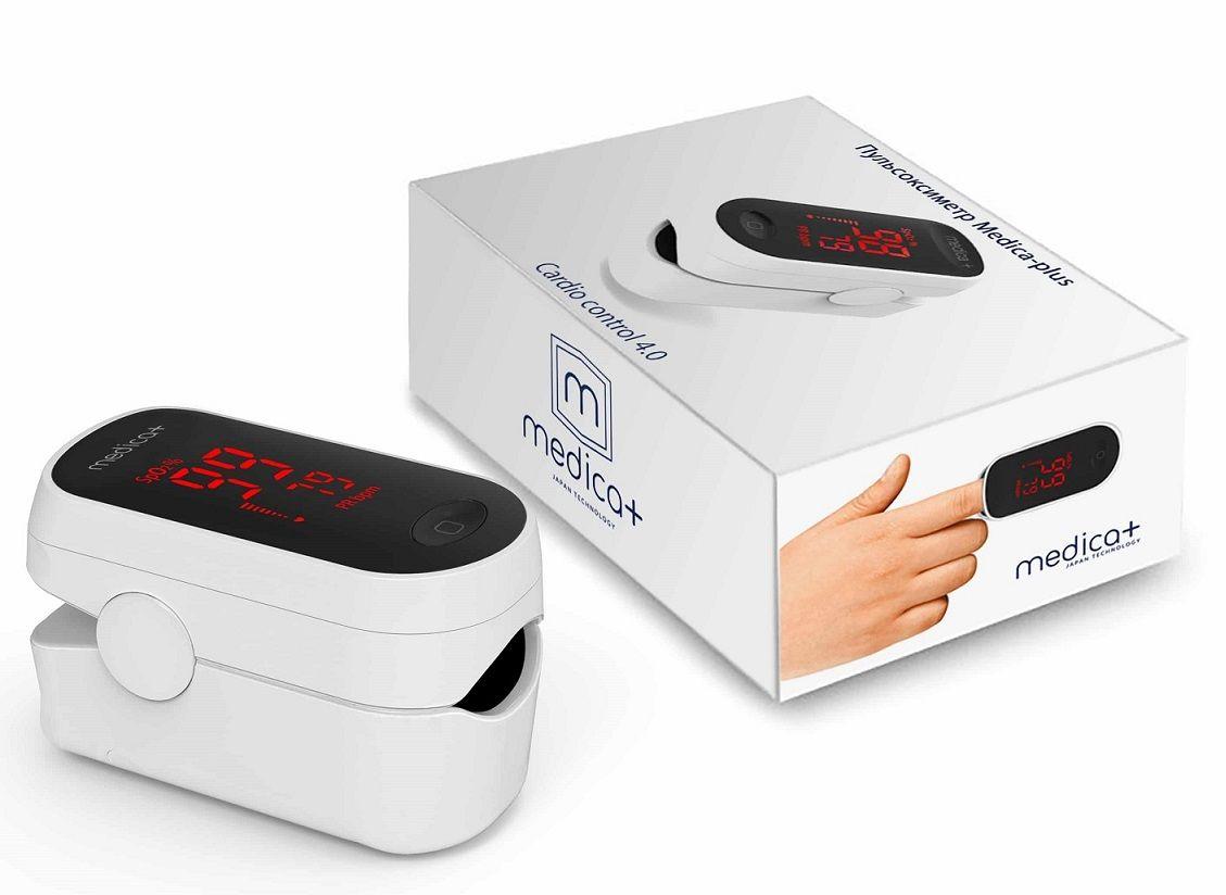 Пульсоксиметр MEDICA+ CARDIO CONTROL 4.0 гарантія 1 рік