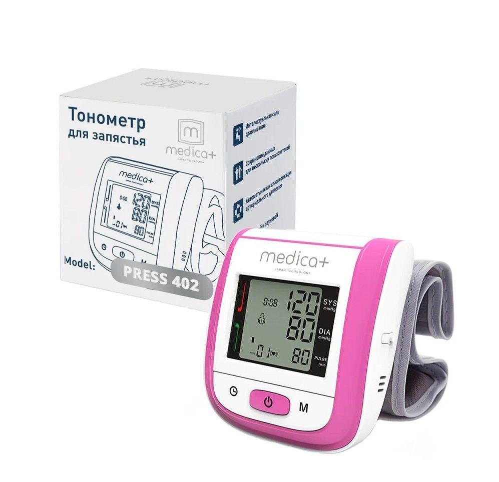 Тонометр MEDICA+ PRESS 402 PN автоматичний на зап'ясті гарантія 2 роки