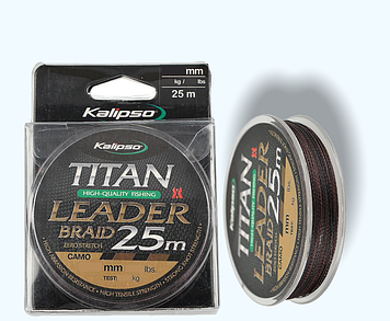 Шнур Kalipso Titan Leader Braid Camo 25 м.