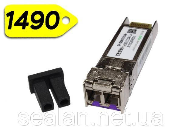 Модуль SFP+ 10G CWDM 80км 1490нм, LC dual, DDM, TK-link
