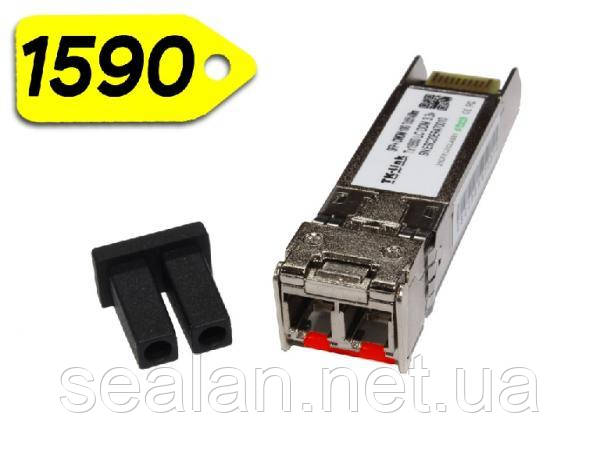 Модуль SFP+ 10G CWDM 40км 1590нм, LC dual, DDM, TK-link