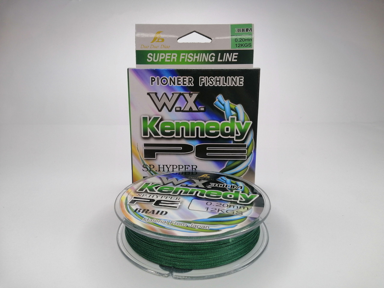 Шнур Kennedy 300m GREEN 0,20mm, фото 1