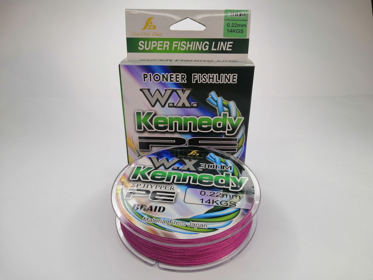 Шнур Kennedy 300m RED 0,22mm, фото 1
