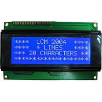 ЖКИ символьный LCD 2004 5В (HD44780)