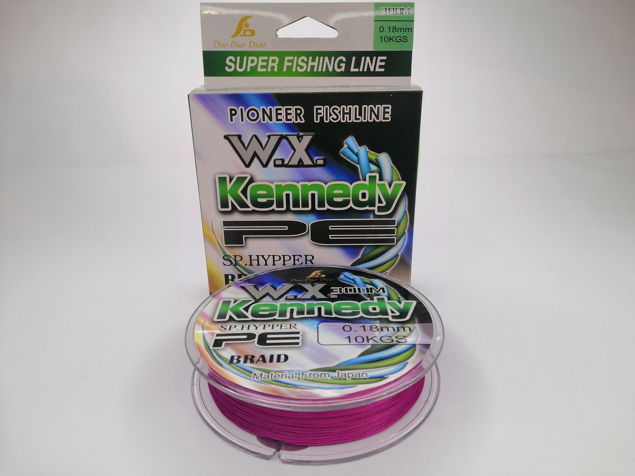Шнур Kennedy 300m RED 0,18mm, фото 1