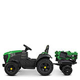 Трактор Bambi M 4463EBLR 2 х 45W, 12V7AH, MP3, USB, EVA, фото 5