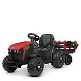 Трактор Bambi M 4463EBLR 2 х 45W, 12V7AH, MP3, USB, EVA, фото 2