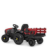 Трактор Bambi M 4463EBLR 2 х 45W, 12V7AH, MP3, USB, EVA, фото 3