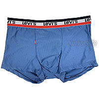 Чоловічі труси Levis преміум якості, колір білий в синю смужку