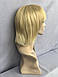Перука каре термоволосся 7829 пісочний з білим, фото 2
