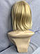 Перука каре термоволосся 7829 пісочний з білим, фото 3