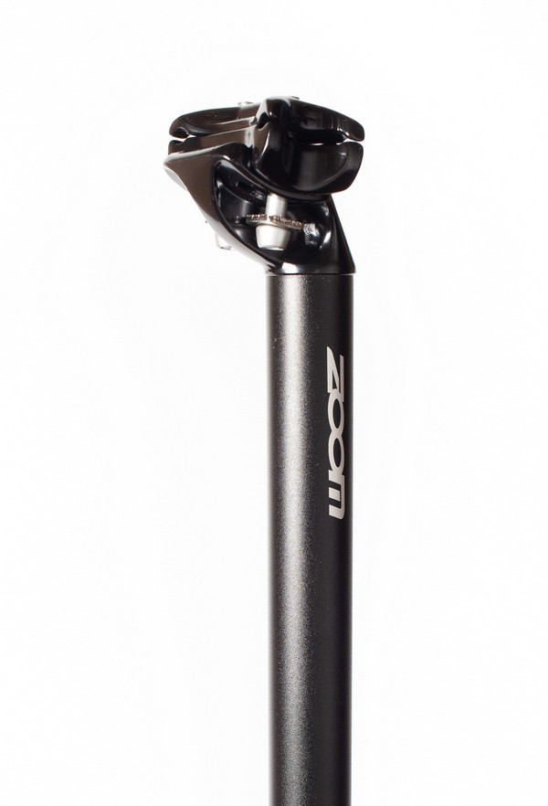 Підсідельний штир ZOOM SP-C217/ISO-M, 25,4х350мм, алюмін., SAND BLASTED AN BK