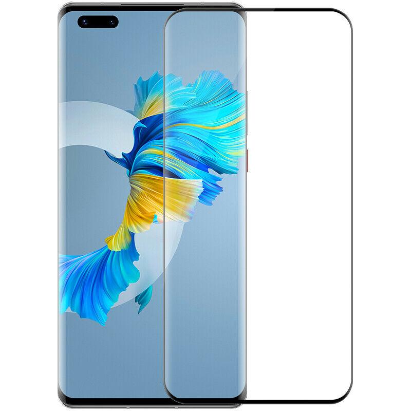 Захисне скло Nillkin для Huawei Mate 40 Pro (3D CP + Max) Tempered Glass з олеофобним покриттям