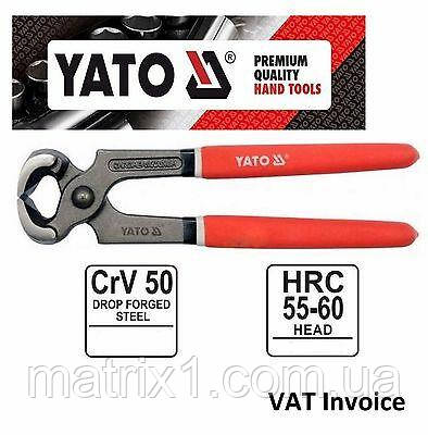 Кліщі будівельні CrV 7" 175 мм YATO