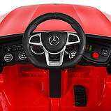 Дитячий електромобіль Mercedes (4 мотори по 30W, MP3, USB) Bambi M 4140EBLR-3 Червоний, фото 5