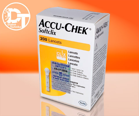 Ланцети Accu-Chek Softclix / Акку-Чек Софтклікс - 200 шт.