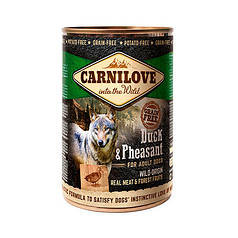 Консерви для собак Carnilove Duck & Pheasant for adult dogs (качка і фазан) 400 г