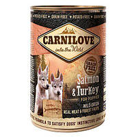 Консервы для щенков Carnilove Salmon & Turkey for puppies (лосось и индейка) 400 г