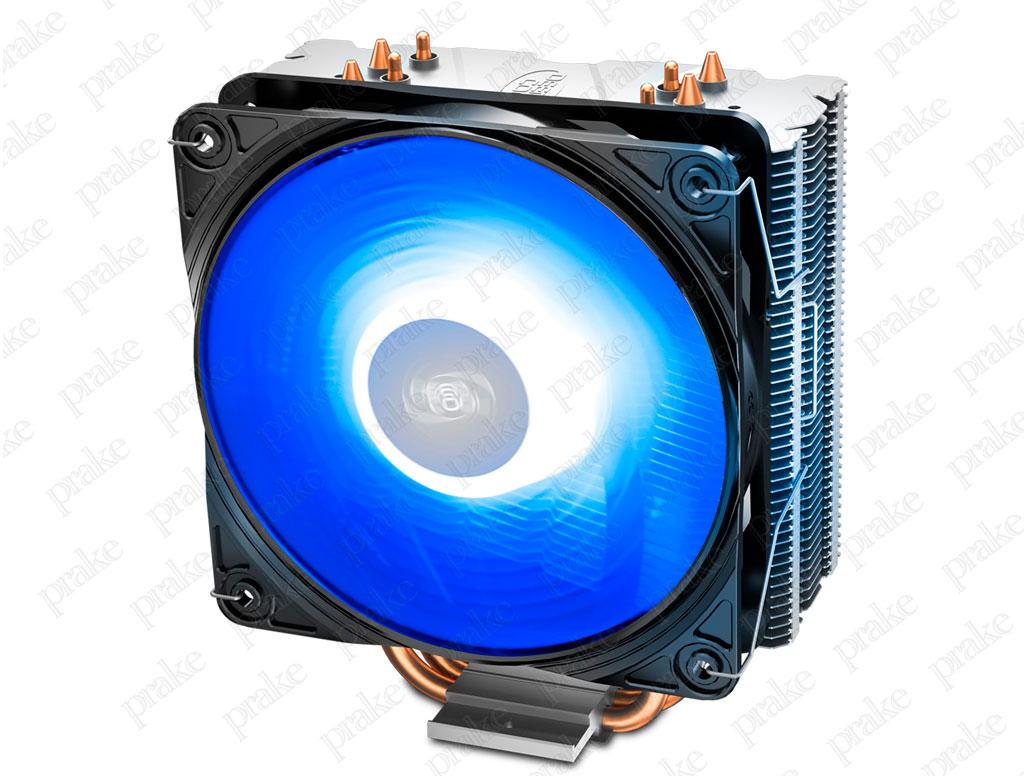 Вентилятор (кулер) для процессора Deepcool GAMMAXX 400 V2 BLUE LED - фото 3 - id-p1322031420