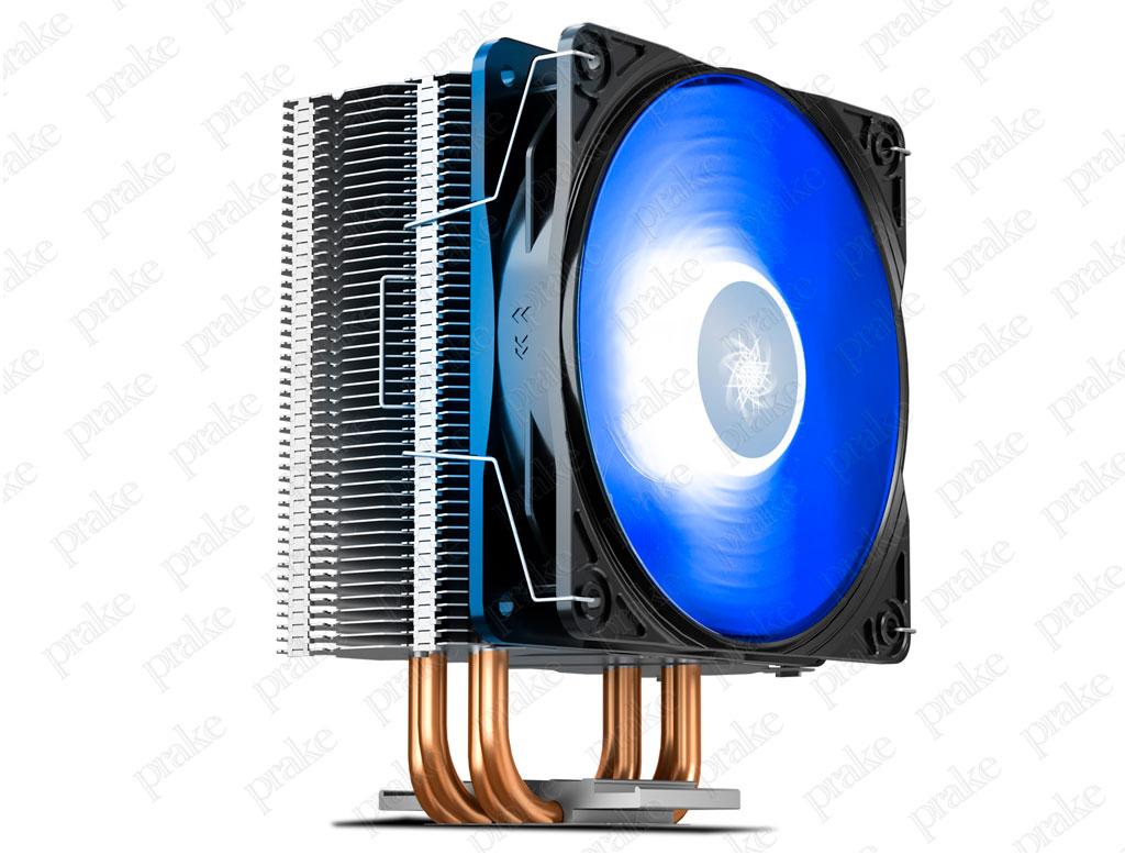 Вентилятор (кулер) для процессора Deepcool GAMMAXX 400 V2 BLUE LED - фото 8 - id-p1322031420