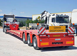 Напівпричіп низькорамна платформа OZGUL