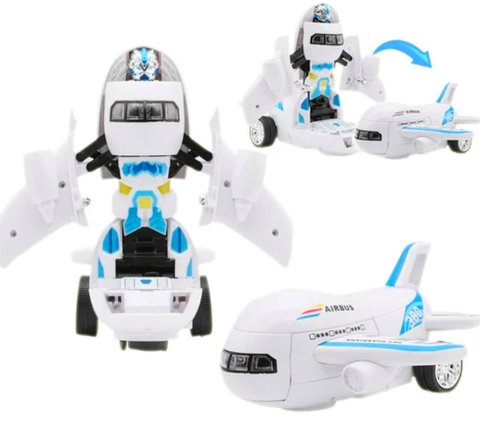 Іграшка літак робот-трансформер Airbus 2 in 1, фото 3