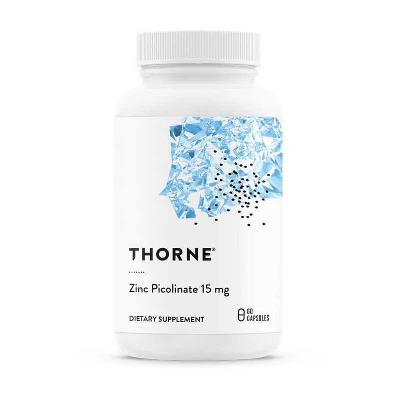 Пиколинат цинка Thorne Research Zinc Picolinate 15 mg (60 caps)