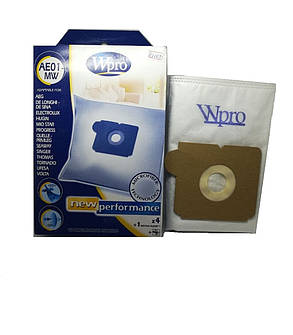 КОМПЛЕКТ МІШКІВ WPRO AE01-MW (4ШТ) + ФІЛЬТР, фото 4