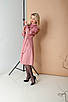 Гарне плаття, рожеве "324-1". Розміри 50,52., фото 3