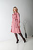 Гарне плаття , рожеве "324-1". Розміри 50,52., фото 6