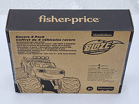 Fisher-Price Набір Спалах і диво машинки (Вигук, Зеґ, Крушіла і Рик 4 шт.) Blaze & the Monster Machines, фото 3