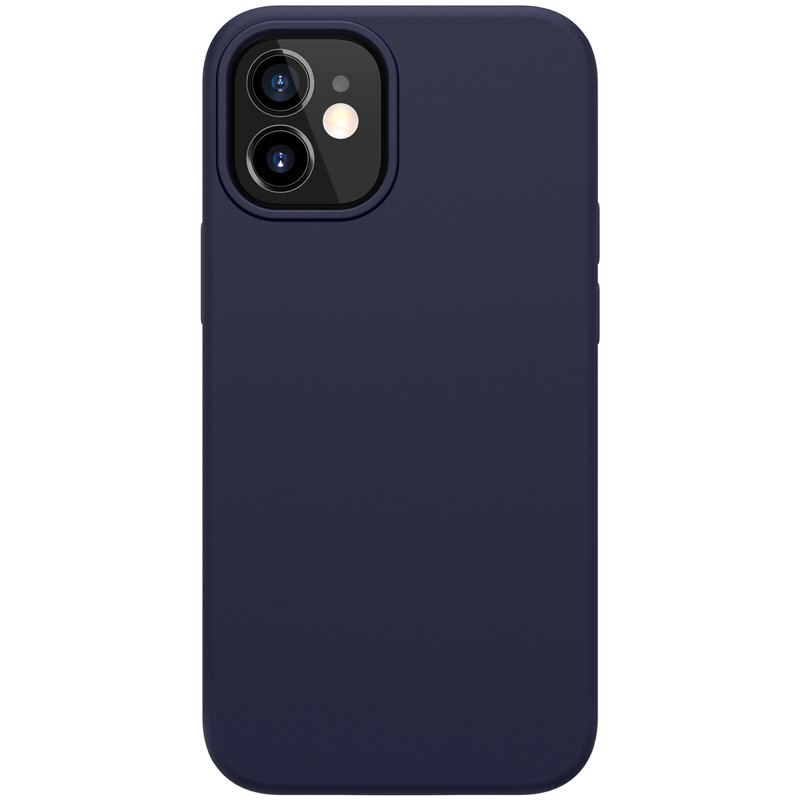 Магнітний силіконовий чохол Nillkin для iPhone 12 mini (5.4 ") Flex Pure Pro Magnetic Case Blue