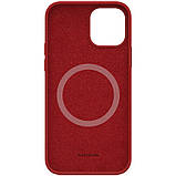 Магнітний силіконовий чохол Nillkin для iPhone 12 mini (5.4 ") Flex Pure Pro Magnetic Case Red, фото 2