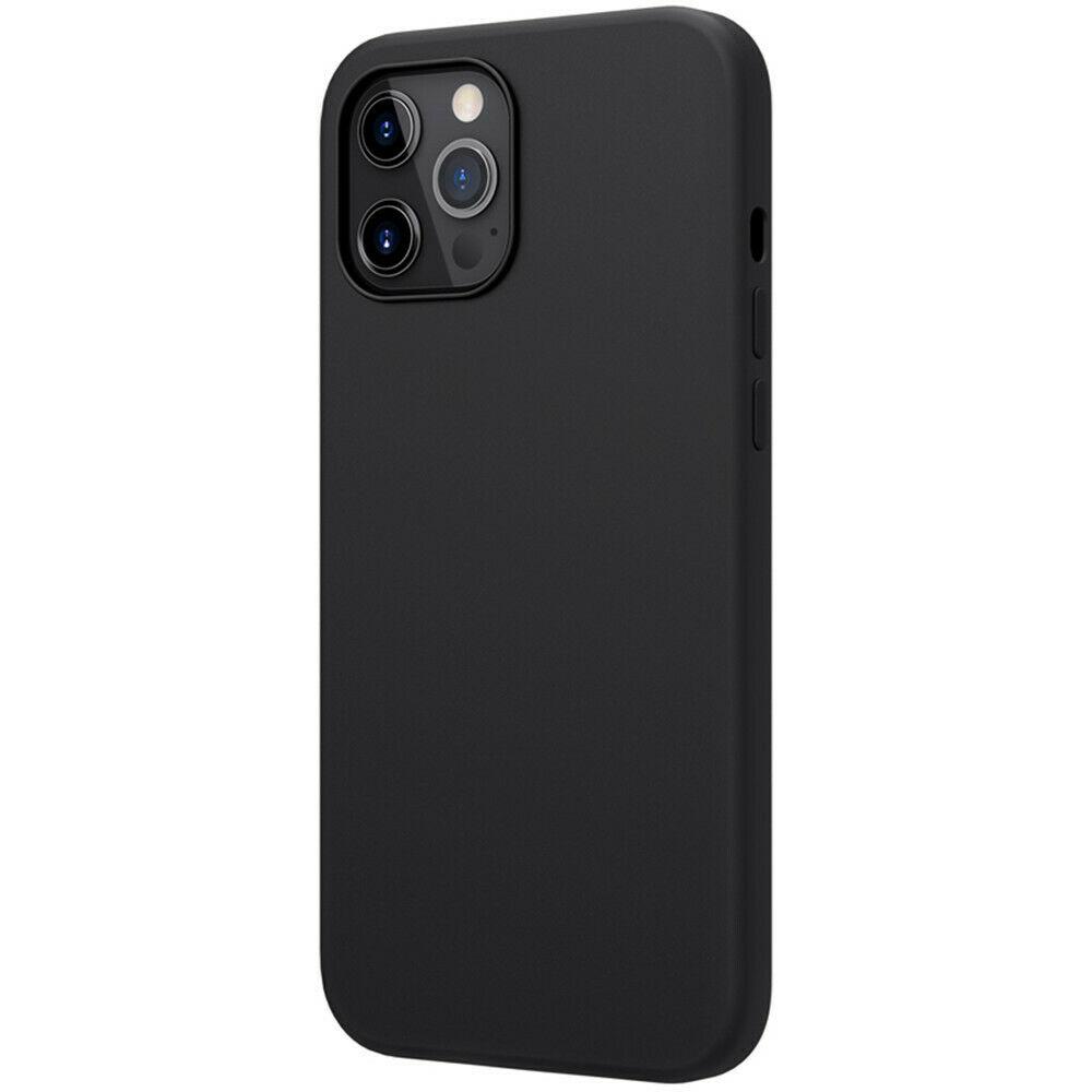 Магнітний силіконовий чохол Nillkin для iPhone 12 / 12 Pro (6.1″) Flex Pure Pro Magnetic Case Black