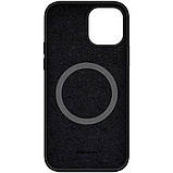 Магнітний силіконовий чохол Nillkin для iPhone 12 / 12 Pro (6.1″) Flex Pure Pro Magnetic Case Black, фото 3