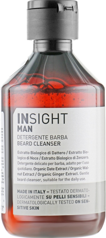 Очищуючий засіб для бороди Insight Man Detergente Barba Beard Cleanser