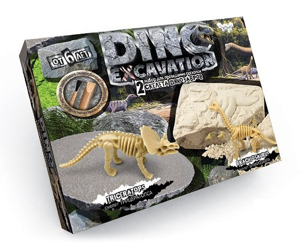 Набір для проведення розкопок Dino Excavation динозаври
