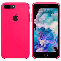 Силіконовий чохол для iPhone 7 Plus, iPhone 8 Plus Apple Silicone Case Яскраво-малиновий