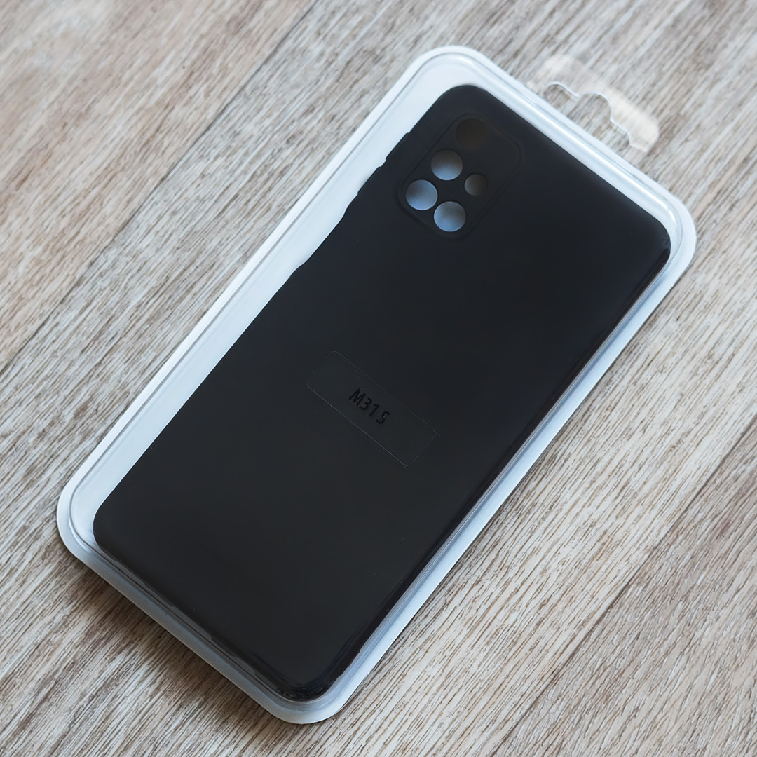 Силіконовий чохол для Samsung Galaxy M31S (sm-m317) | Molan Cano | чорний