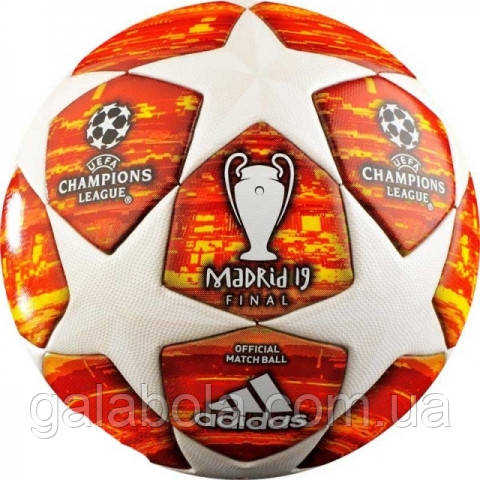М'яч футбольний Adidas Finale Madrid 19 OMB DN8685 (розмір 5)