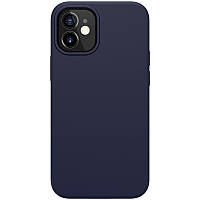 Магнитный силиконовый чехол Nillkin для iPhone 12 mini (5.4 ) Flex Pure Pro Magnetic Case Blue