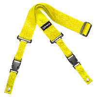 Гитарный ремень DIMARZIO 2 INCH NYLON CLIPLOCK NEON YELLOW