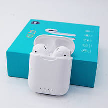 Бездротові навушники BT i16 PRO Bluetooth 5.0 з кейсом, стерео блютуз гарнітура, білий, фото 2