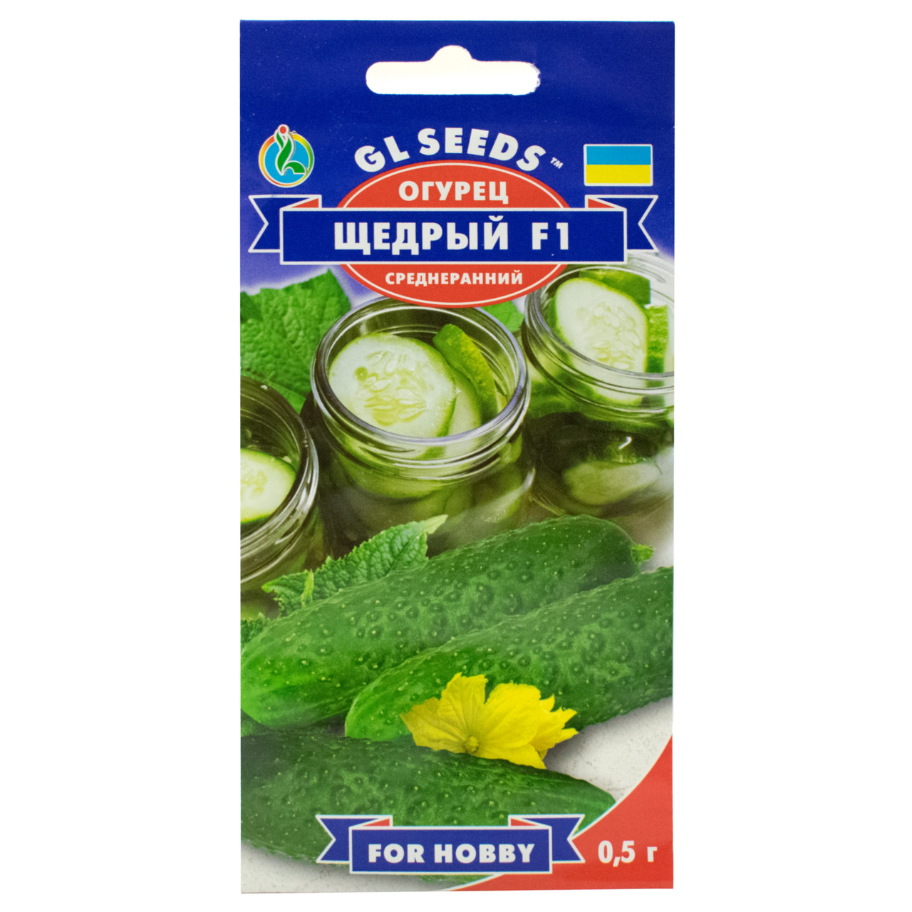 Огірок Щедрий F1 0.5 г, фото 1
