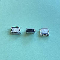 Гніздо microUSB 5pin монтажне, тип 1