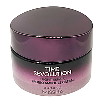 Ночной омолаживающий крем для лица Missha Time Revolution Night Repair Probio Ampoule Cream