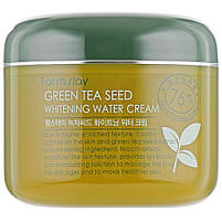 Освітлюючий крем для обличчя з зеленим чаєм Farmstay Green Tea Seed Whitening Water Cream 100 г, фото 2