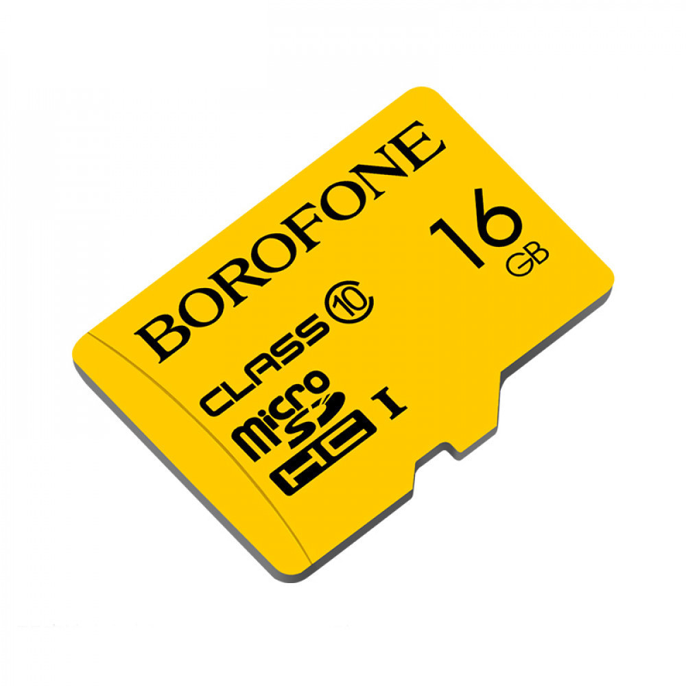 Карта пам'яті MicroSD Borofone 16GB Class 10 Original