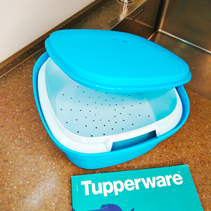 Мульти пароварка Термосервірователь Tupperware для швидкого приготування, фото 3